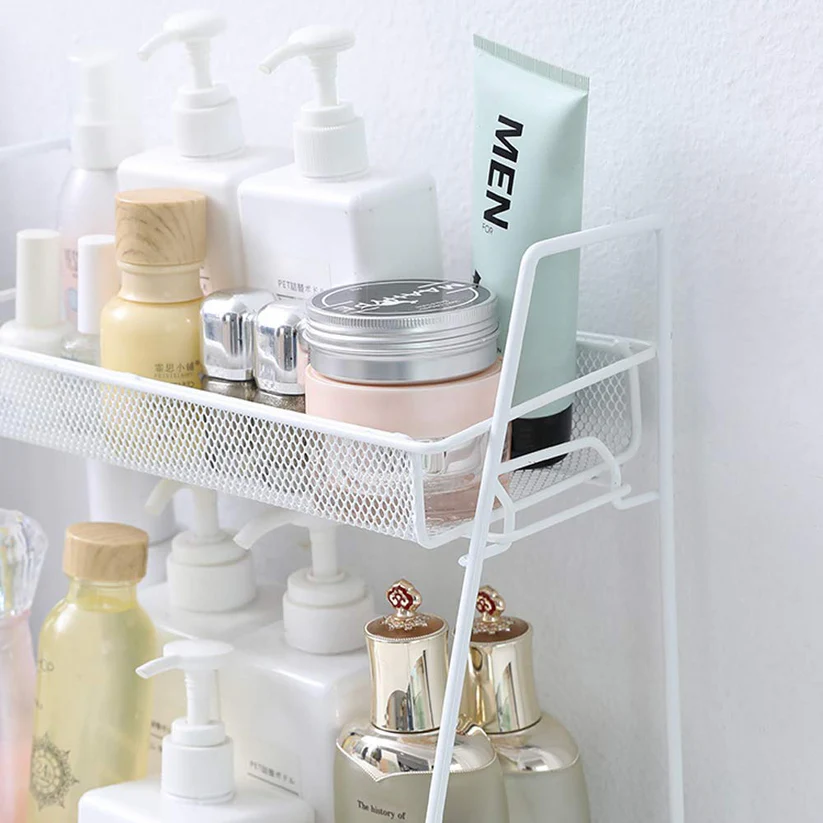 2-Tier Metal Kitchen & Bathroom Rack. - Image 4