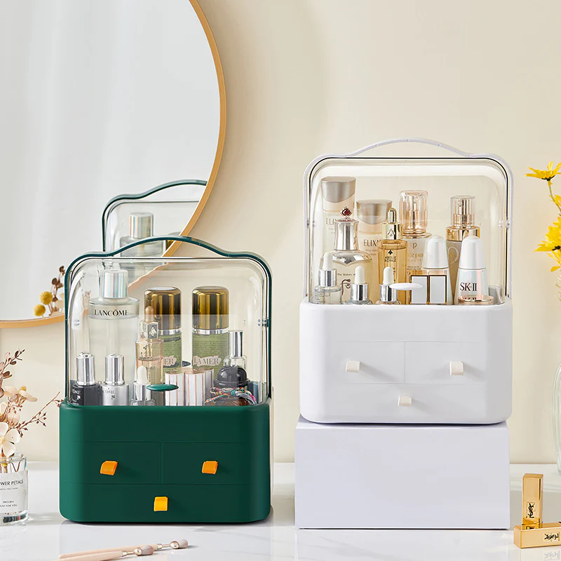 3 Drawer Portable Storage Cosmetic Box - Image 5